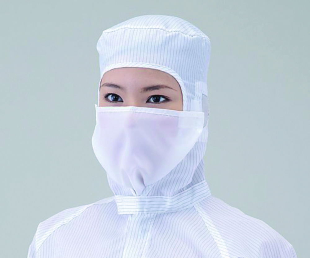 Masken ASPURE, für Reinraum-Overalls, Polyester Masken ASPURE, für Reinraum-Overalls, Polyester