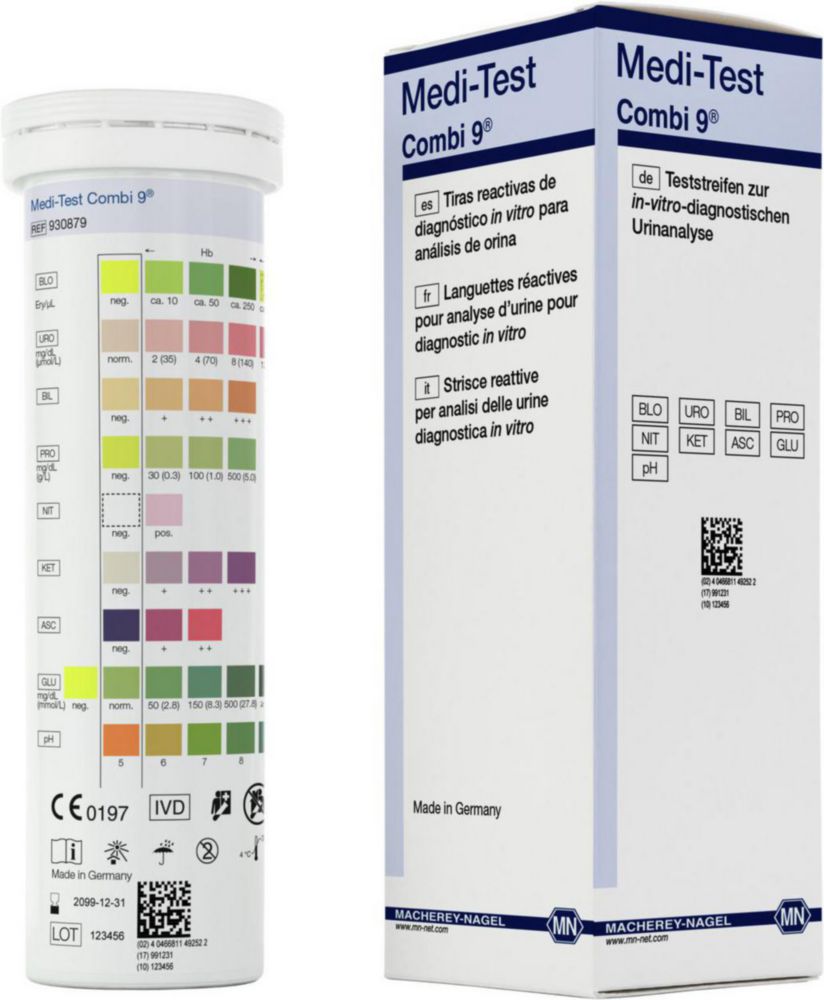 Test strips for Urine analysis MEDI-TEST Combi Test strips for Urine analysis MEDI-TEST Combi