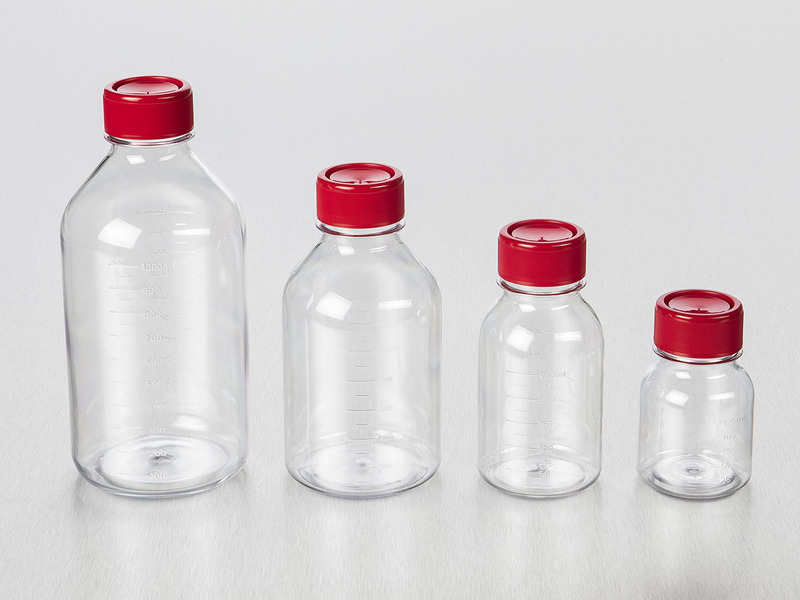 BOTTLE,125ML,.45MM,PS,W/CAP,S,IND,1/24, 24 Stück