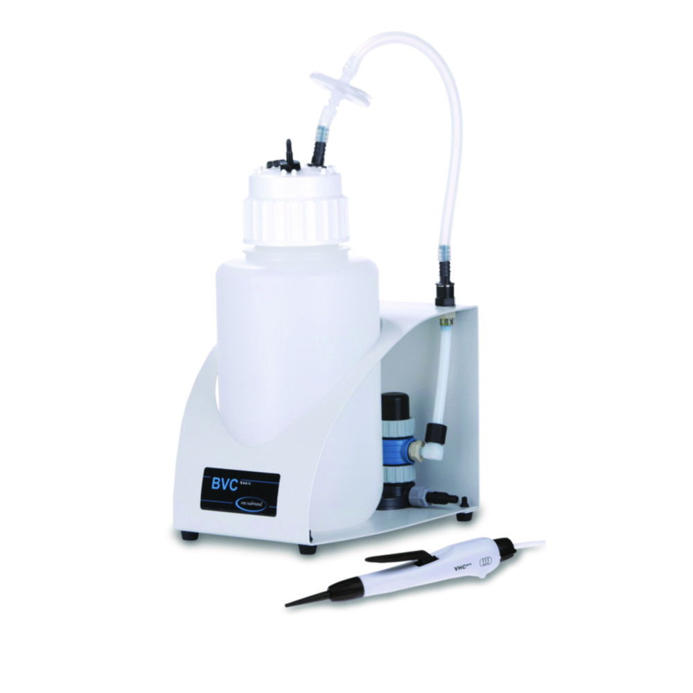 Flüssigkeits Absaugsysteme BioChem-VacuuCenter BVC basic, PP-Flasche