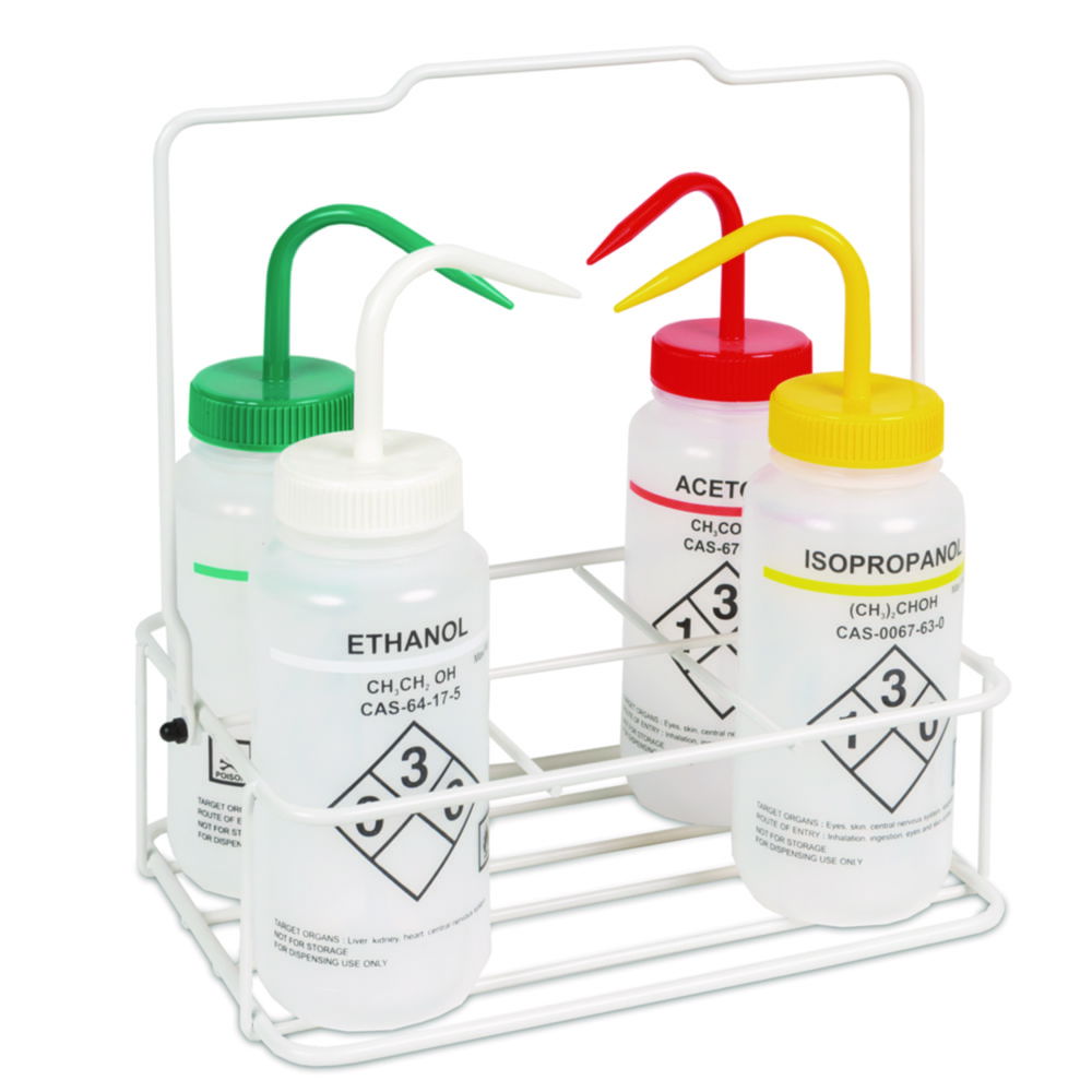 Bottle carrier, wire/HDPE