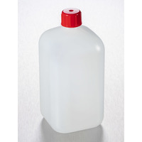 Vierkantflaschen, HDPE, 1 L, 20mm, 60 Stück