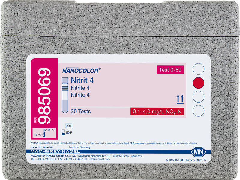 NANOCOLOR Nitrit 4 Rundküvettentest, 1 Stück