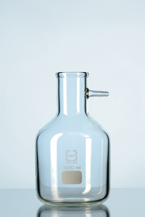 DURAN® Saugflasche mit Glas-Olive, Flaschenform, 15000 ml