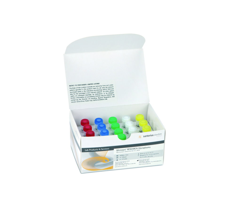 Microsart® Mycoplasma Detektions Kit Microsart® Mycoplasma Detektions Kit