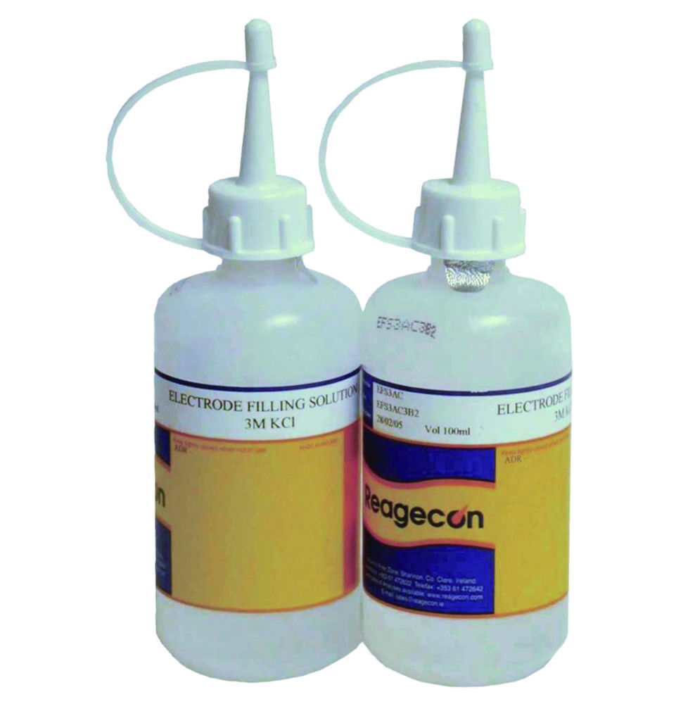 Electrode filling (Electrolyte) solutions