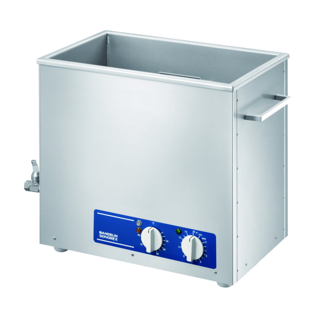 Ultraschall Sieb-Reinigungsbad SONOREX SUPER RK 1028 CH, mit Heizung Ultraschall Sieb-Reinigungsbad SONOREX SUPER RK 1028 CH, mit Heizung