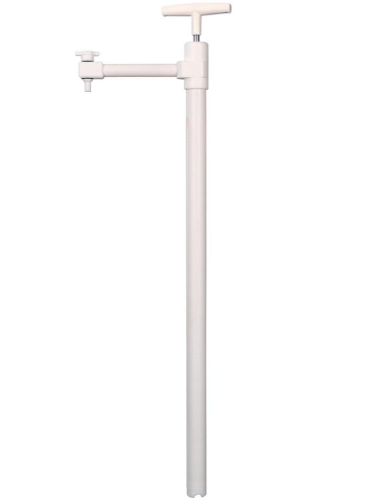 Fasspumpe, PTFE, mit Auslaufbogen Fasspumpe, PTFE, mit Auslaufbogen