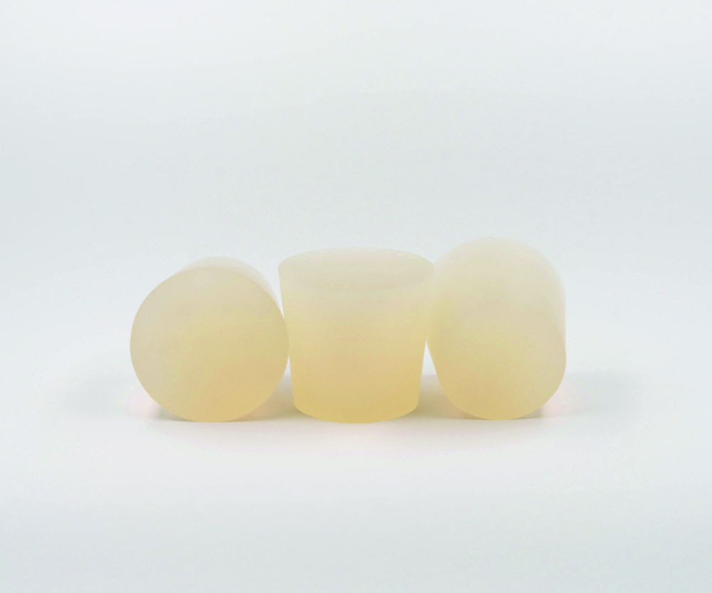 Silikonstopfen 10,5x14,5x20mm, 1 Stück