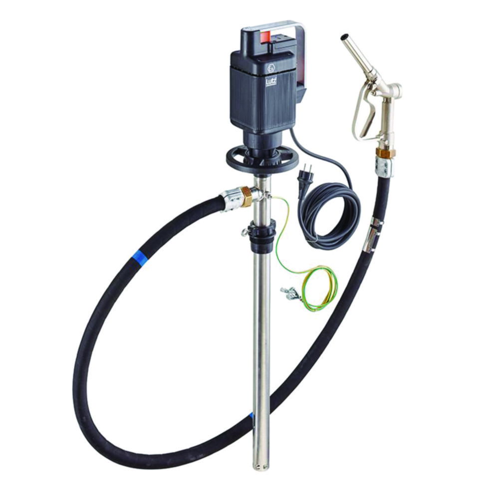Drum pump set "solvents", explosion-proof version, mains-powered Drum pump set "solvents", explosion-proof version, mains-powered