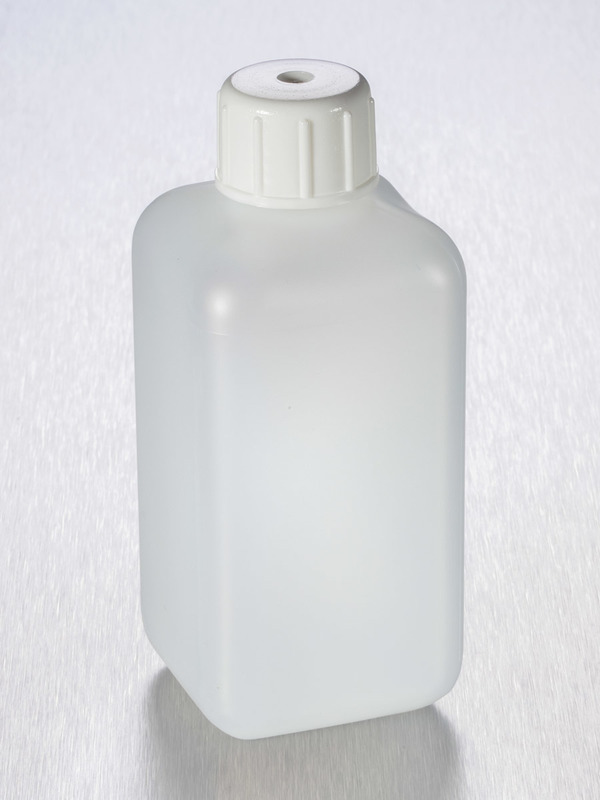 Vierkantflaschen, HDPE, 250mL, 20mm, 194 Stück