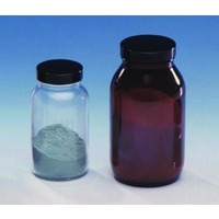 Weithals-Flaschen 15 ml mit schwarzer, 140 Stück