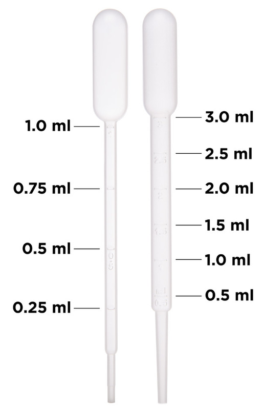 Pasteurpipetten, PE, 3 ml, unsteril, 500 Stück Pasteurpipetten, PE, 3 ml, unsteril, 500 Stück
