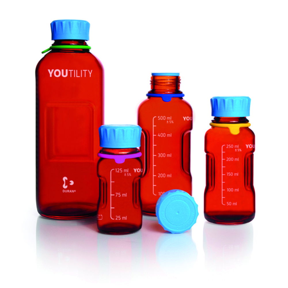 Flaschensystem DURAN® YOUTILITY, Braunglas Flaschensystem DURAN® YOUTILITY, Braunglas
