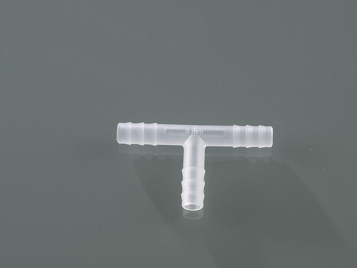 T-Schlauchverbinder, PP, für Ø 7-9 mm, zylindrisch, Verpackung mit 10 Stück