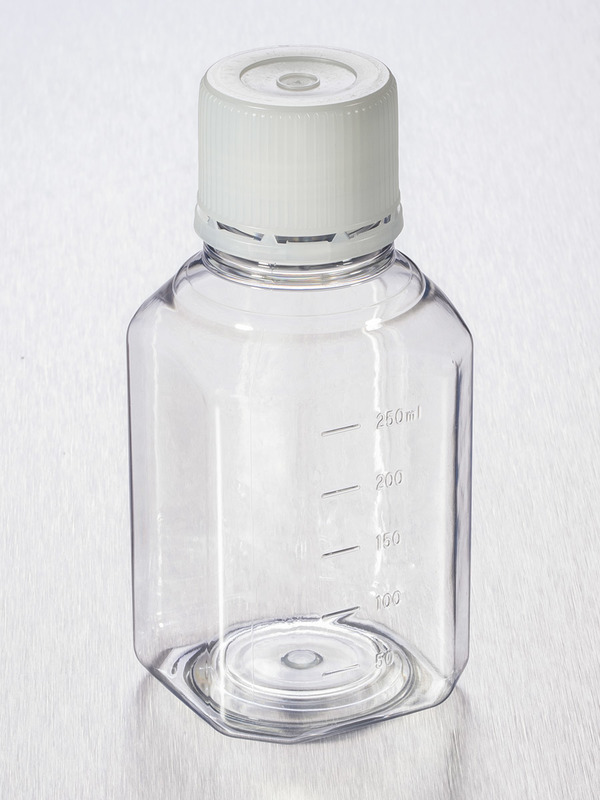 STORAGE BOTTLE,250mL, 31.7mm HDPE, 48 Stück