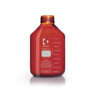 Laborflasche GLS80, 5.0L, braun, 1 Stück