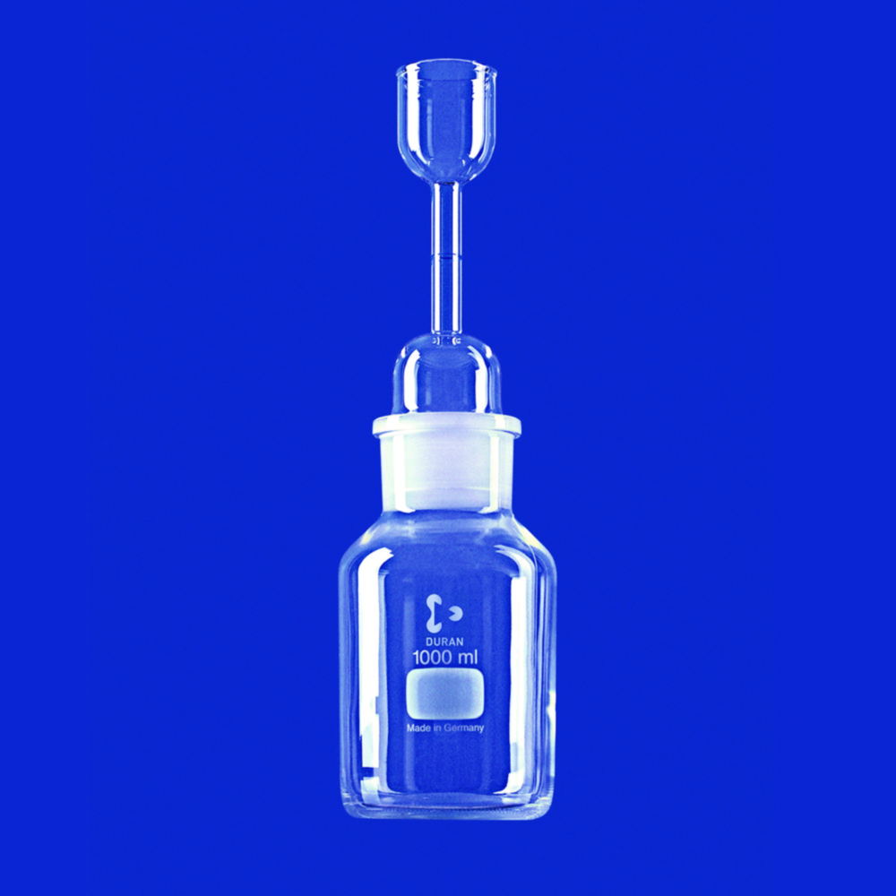 Pycnometer heads with wide-neck bottle Pycnometer heads with wide-neck bottle