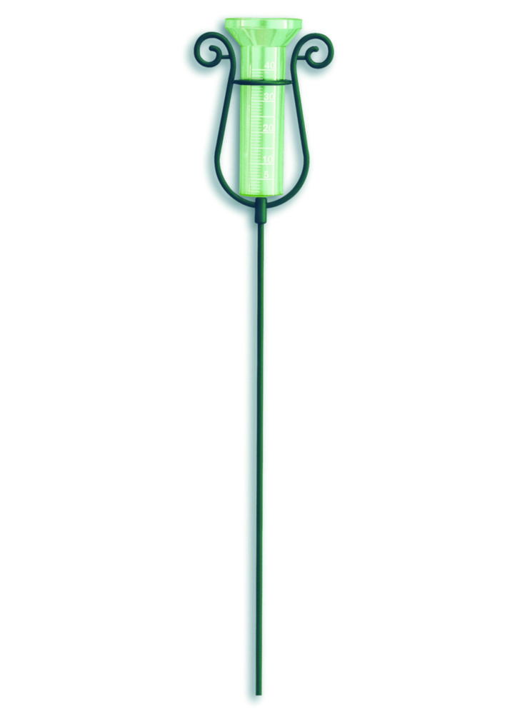 Regenmesser mit Stab, Kunststoff Regenmesser mit Stab, Kunststoff