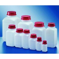 HDPE-WH-Vierkantflasche 1000 ml o.SV, 1 Stück HDPE-WH-Vierkantflasche 1000 ml o.SV, 1 Stück