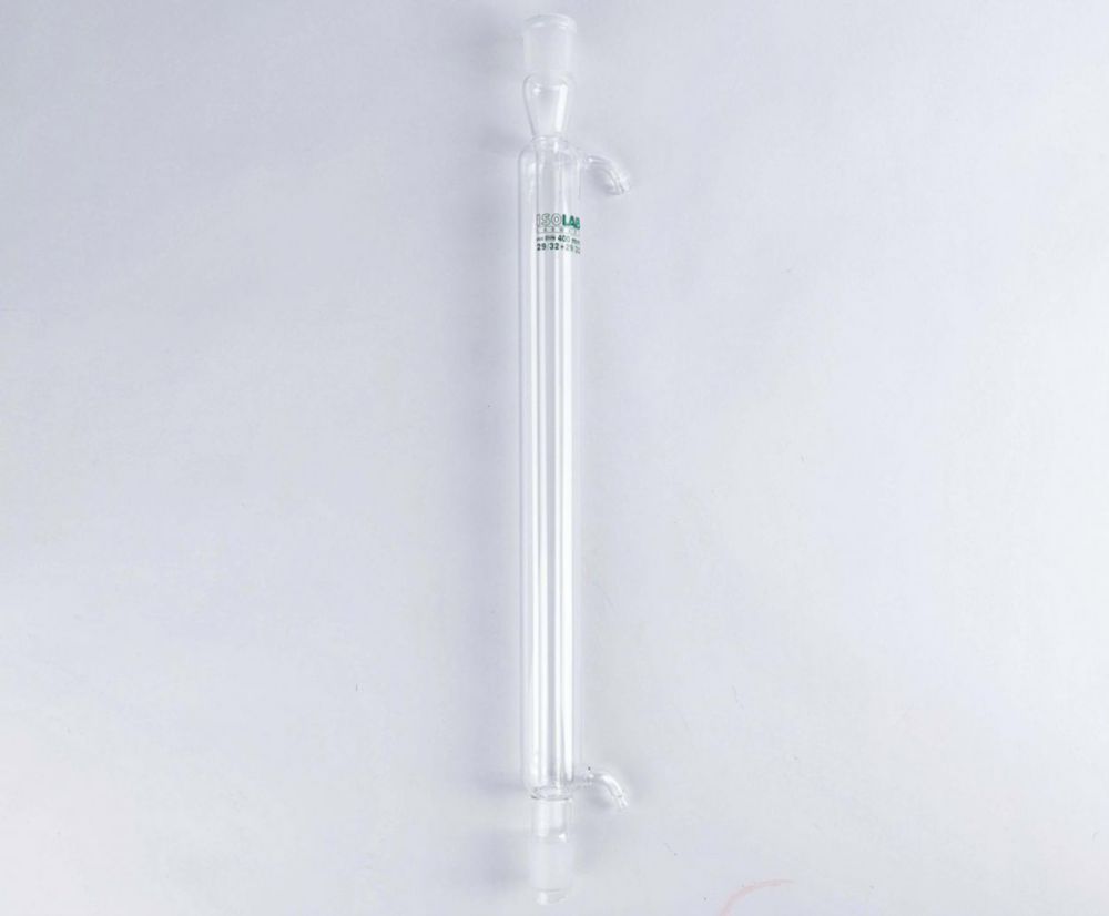 Kühler nach Liebig, Borosilikatglas 3.3, mit Glas-Oliven